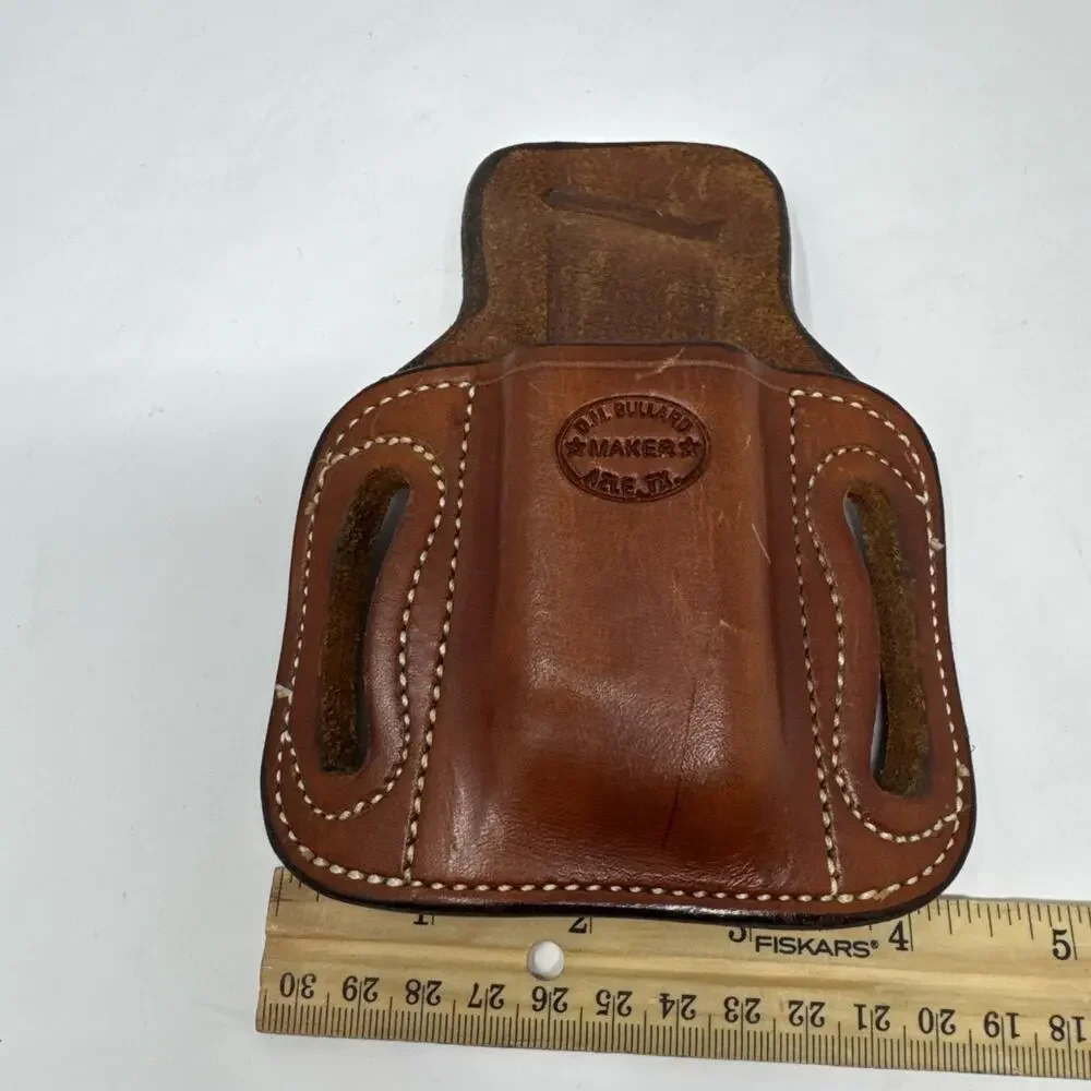 DM Bullard Maker Brown Leather Custom‎ Holster For GLOCK 17/22/31 OWB